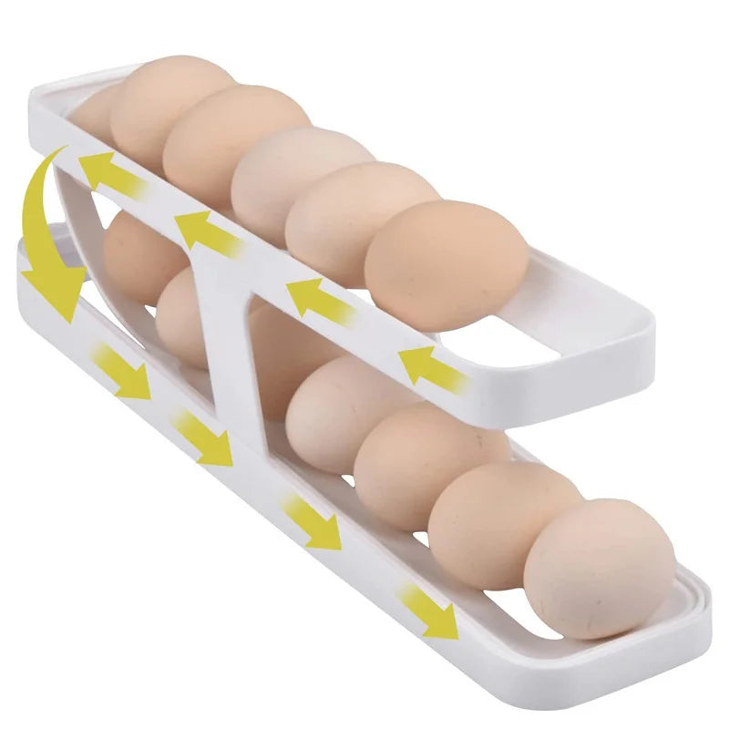 Rolling Egg Storage Dispenser